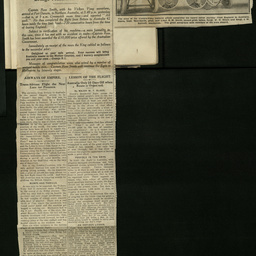 Newspaper cuttings