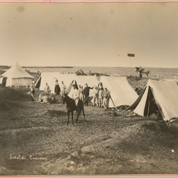 Soldiers' camp