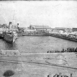 Troopships.