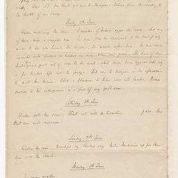 Handwritten diary of Dr Renner.