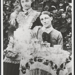 Martha White with her daughter Eva