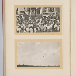 Photographs of inaugural England - Australia flight