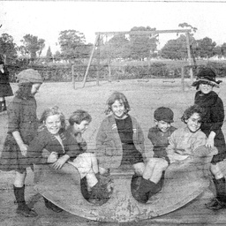 Children at a playground in Adelaide