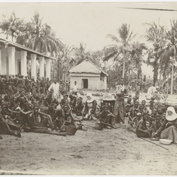 Nuns with a group of Africans