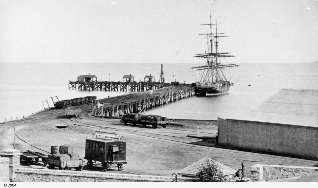 Wallaroo Jetty • Photograph • State Library of South Australia