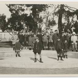 Views of the West Terrace playground