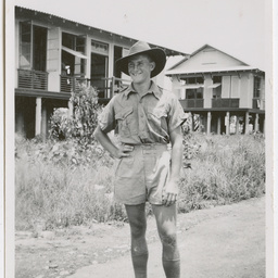Colin James Ellis, World War II photograph album, Darwin.