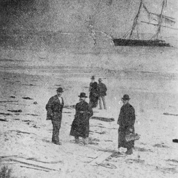 The 'Lady Elizabeth' docked in an unidentified port