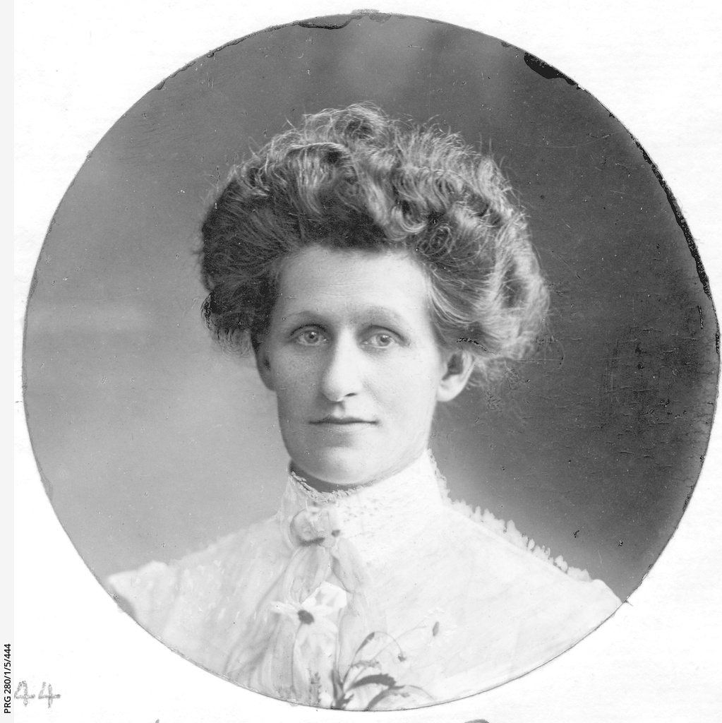 Mrs. W.H. Ebb of Kew, Victoria, daughter of Inspector Richard Saunders
