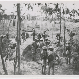 Colin James Ellis, World War II photograph album, Darwin.