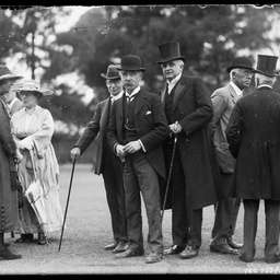 A group of women and men at Government House
