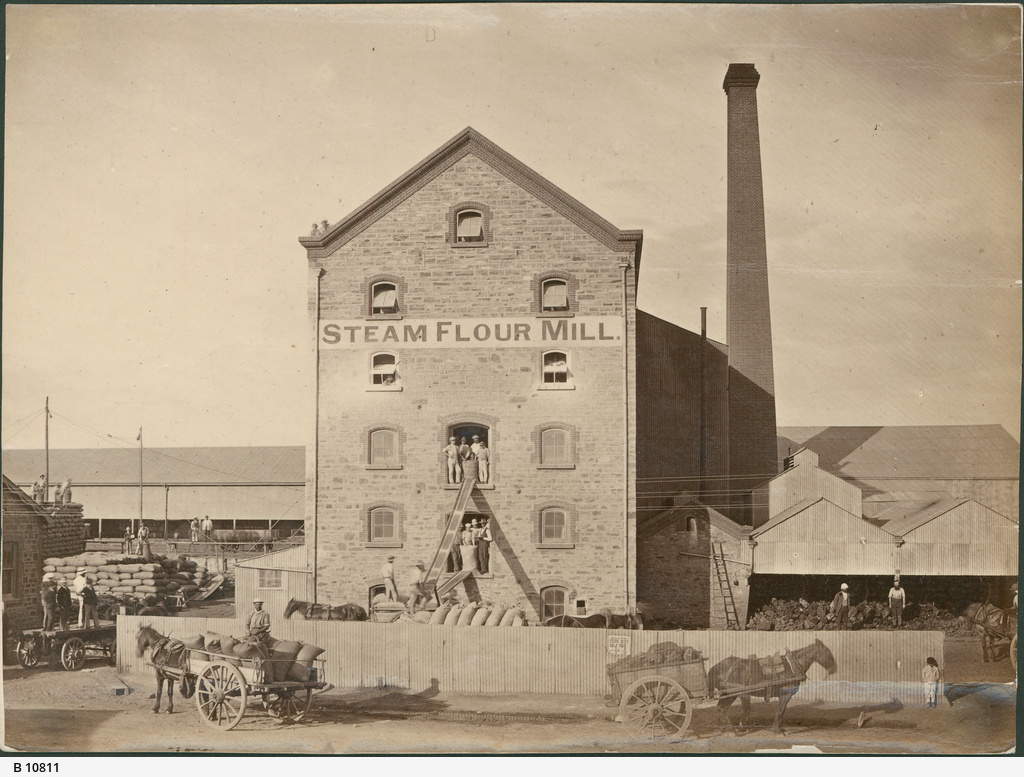 Dunn's Mill, Port Adelaide • Photograph • State Library of South Australia