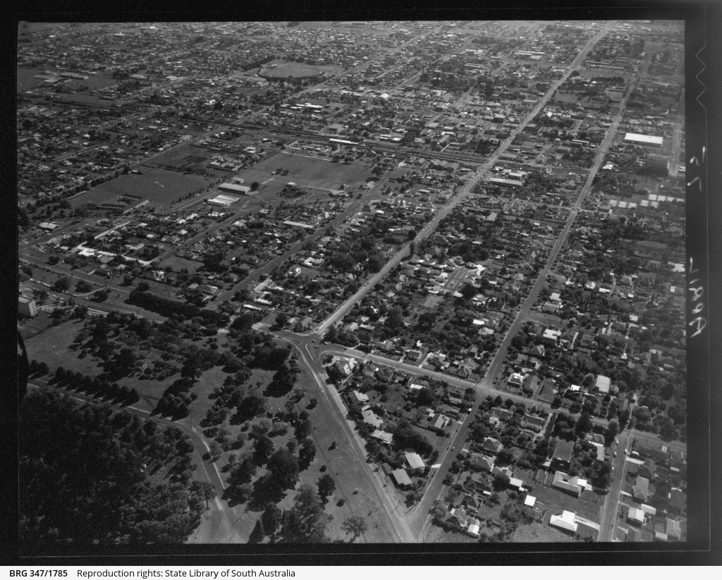 Aerial view of Mount Gambier • Photograph • State Library of South