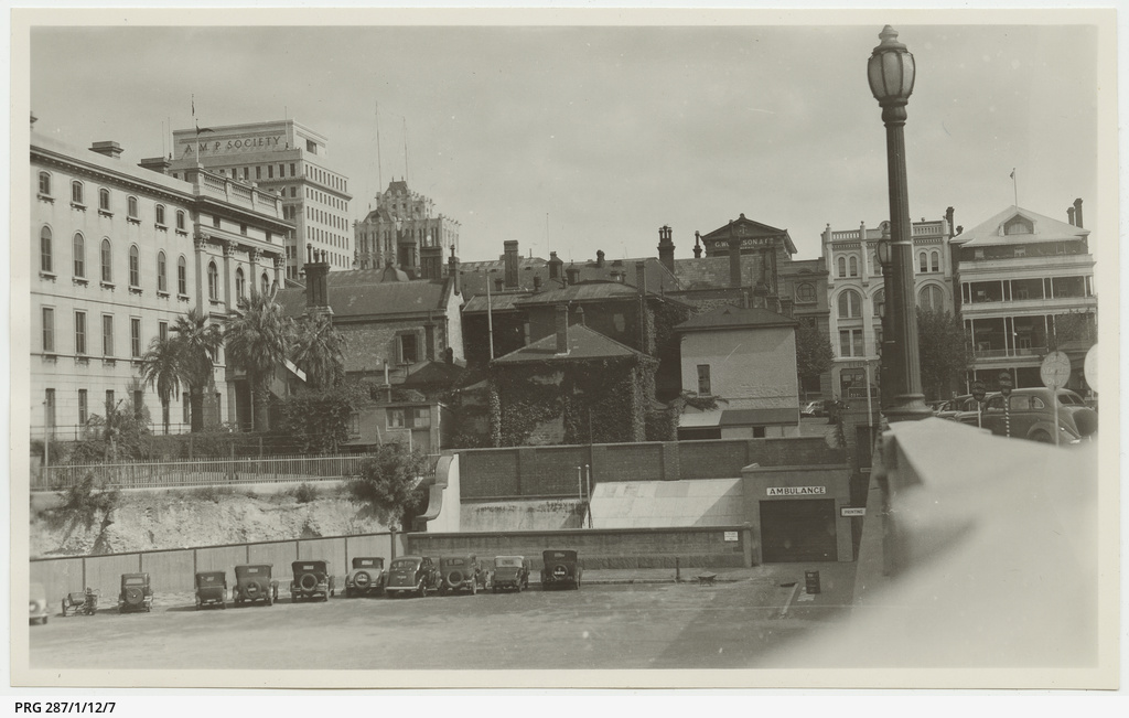 'Behind Parliament House'