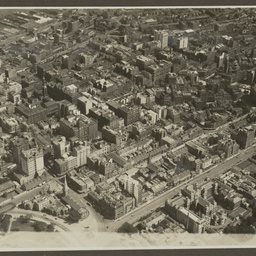 Aerial view of Sydney.