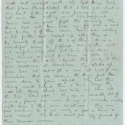 Letter from Ross Smith in Egypt camp during World War I to his mother, New Years Day