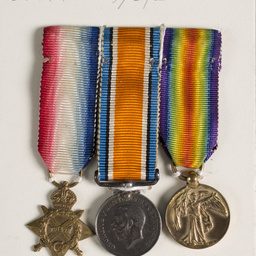 World War 1 medals and records of Private Roy Alfred Nelson