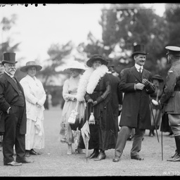 A group of women and men at Government House