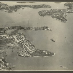 Aerial view of Sydney.