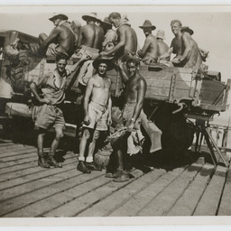 Colin James Ellis, World War II photograph album, Darwin.
