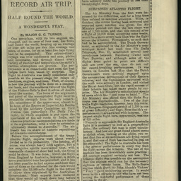 Newspaper cuttings