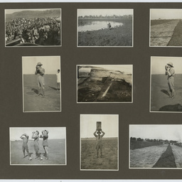Photographs of inaugural England - Australia flight