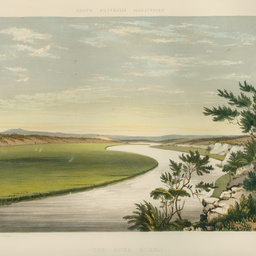 The River Murray, near Lake Alexandrina