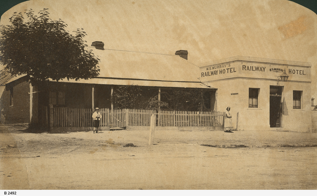 Railway Hotel, North Terrace, Adelaide • Photograph • State Library of