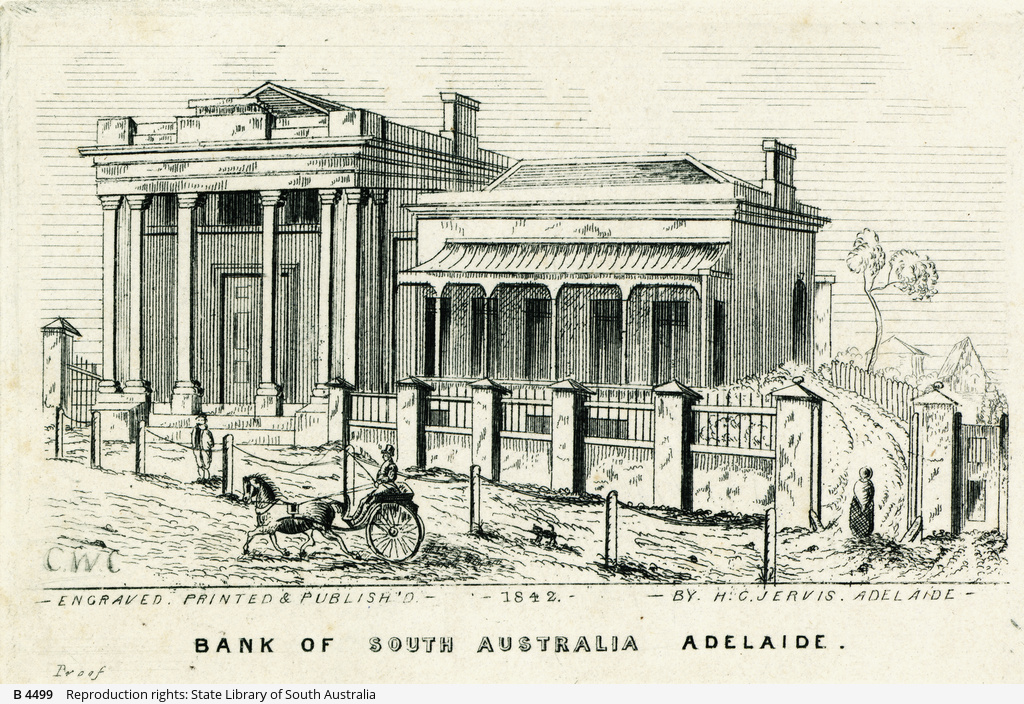 Thumbnail image for Bank of South Australia, Adelaide | SLSA B 4499