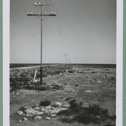 Photos from a report on the reconstruction of the East West Telegraph Line