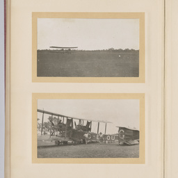 Photographs of inaugural England - Australia flight
