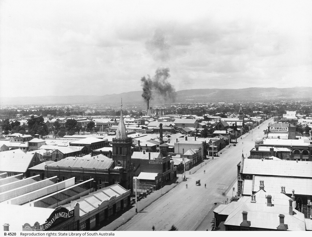 Flinders Street, Adelaide • Photograph • State Library of South Australia