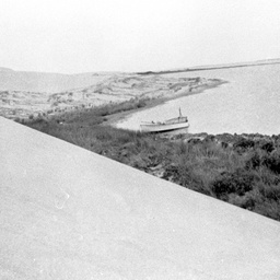Large sand dunes on Younghusband Peninsula opposite Loveday Bay