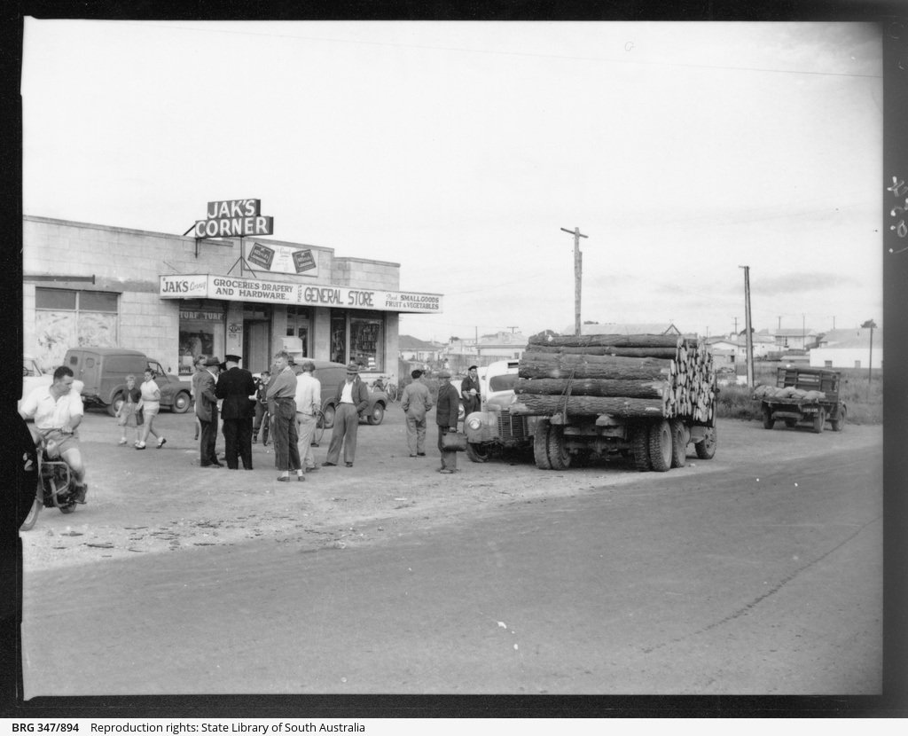 Jak's Corner general store • Photograph • State Library of South Australia