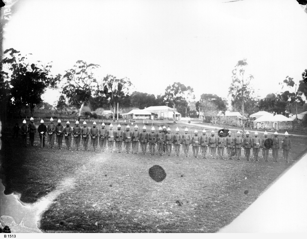 Williamstown Rifle Volunteers • Photograph • State Library of South