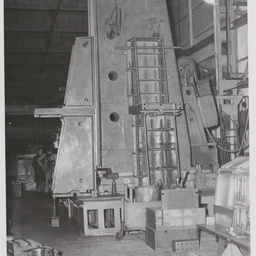 Planer machine column on Keller machine.