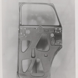 Sedan rear door inner panel.