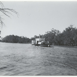 Photographs of river shipping and places