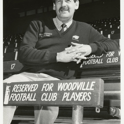 Photographs relating to football, including Adelaide Crows