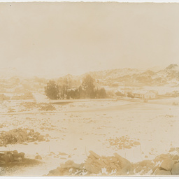 Snow covered landscape in South Africa