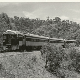 Photographs relating to Messenger Press : trains