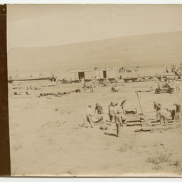 Photographs of the 1st S.A. Company during the Boer War