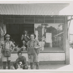Colin James Ellis, World War II photograph album, Darwin.