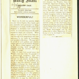 Newspaper cuttings