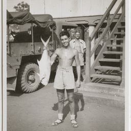 Colin James Ellis, World War II photograph album, Darwin.