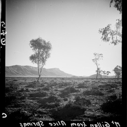 Mount Gillen viewed from Alice Springs, N.T.