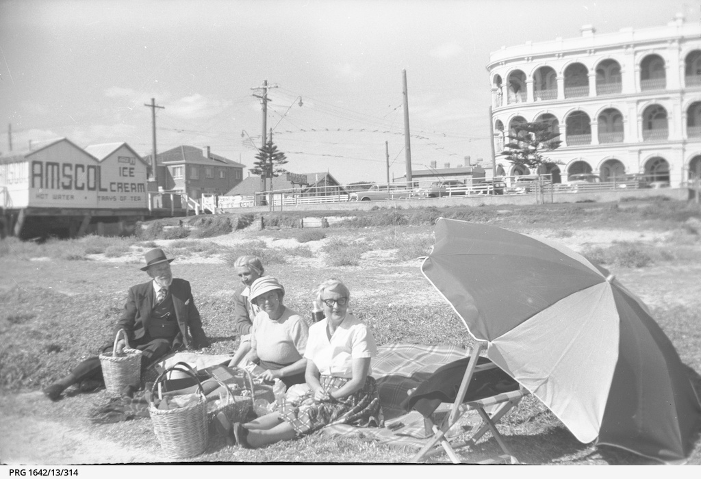 Largs Bay beach • Photograph • State Library of South Australia