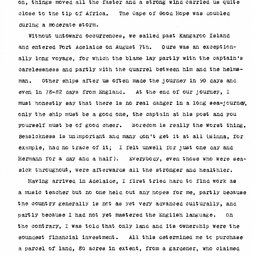 Letters from Carl Linger