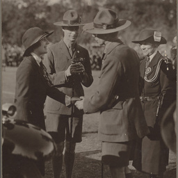 Photographs of the Royal visit