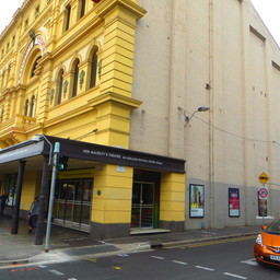 Front and side of Her Majesty's Theatre